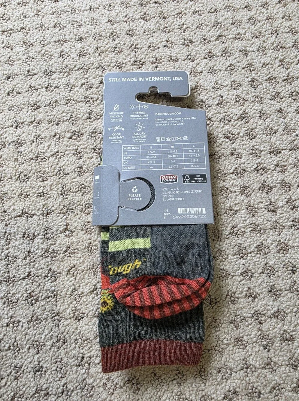 Darn Tough Lifestyle Merino Wool New Socks
